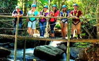 Zipline04: Flying Squirrels Zipline travel program by Unix Peak Travel
