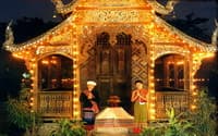 RES01: Khantoke Dinner Old Chiangmai Cultural Center travel program by Unix Peak Travel