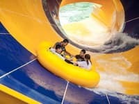 AD12: Tube Trek Water Park travel program by Unix Peak Travel