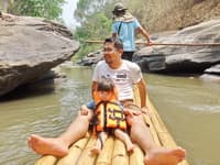 AD11: Private Tour to Bamboo Rafting in Mae Wang travel program by Unix Peak Travel