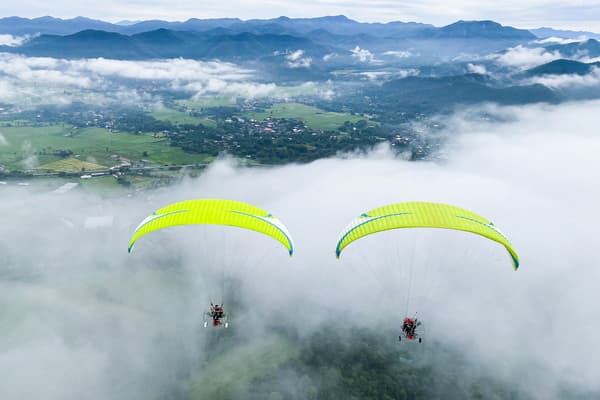 AD05: Chiang Mai Flying Paramotor travel program by Unix Peak Travel