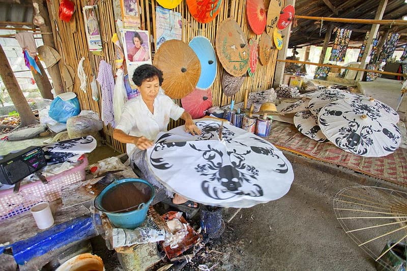 Umbrella Making Centre travel program by Unix Peak Travel