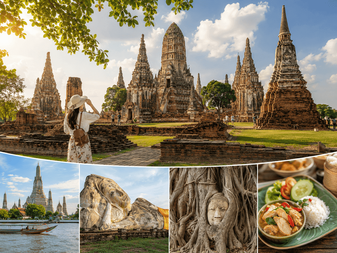 From Bangkok: Ayutthaya Day Tour with Lunch travel program by Unix Peak Travel