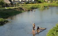 Pai Day Tour 09: Pai Bamboo Rafting travel program by Unix Peak Travel